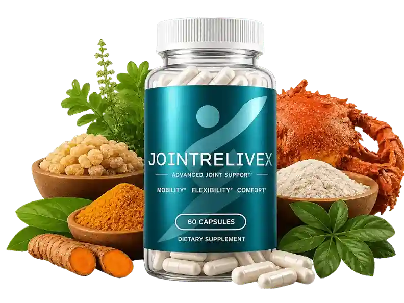 JointReliveX Advanced Joint Support 8-Gate System 60 Capsules Dietary Supplement